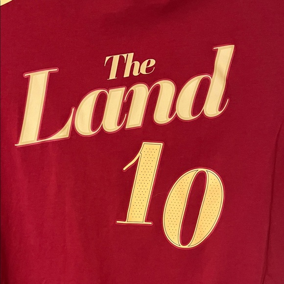 Nike Basketball Short-Sleeve Burgundy  Garland Tee - Picture 2 of 4